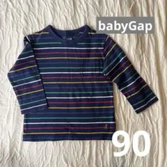 babyGap ボーダー 長袖Tシャツ