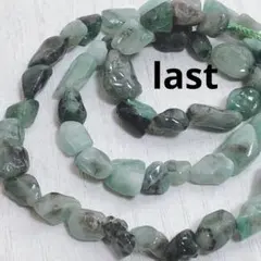 dp226/SALE！天然石◇エメラルド　タンブル1連