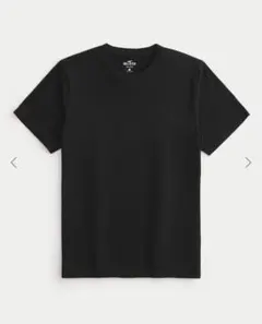 Hollister スリム 半袖 クルーネック ロゴ トップス Tシャツ