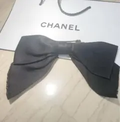 CHANEL★シャネル★シルクリボンバレッタ