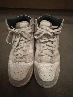 Nike Dunk High ホワイト/グレー/グリーン