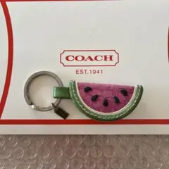 COACH キーリング　スイカ　すいか