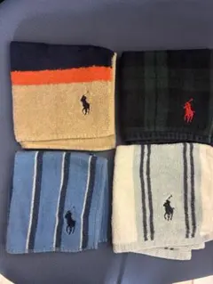 まあまあの使用感☆ラルフローレンのハンドタオルまとめて