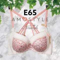 E65ブラジャー アモスタイルバイトリンプ ピンク