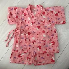 80サイズ　女の子向け甚平