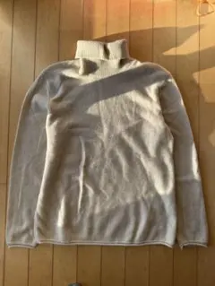 n*m様 MUJI labo ムジラボ　カシミヤ　タートルネックセーター XL