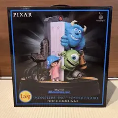 PIXAR Happyくじ ラストワン賞 モンスターズインク ポスターフィギュア