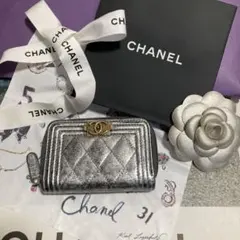 香奈兒☆零錢包☆BOY☆卡片夾☆