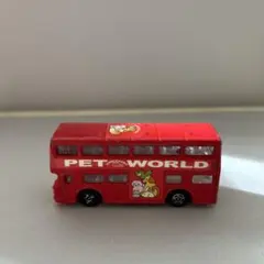 トミカ PET WORLD ダブルデッカーバス