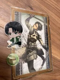 リヴァイ ミニアクリルスタンド　ポストカードセット