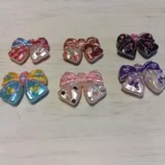チャーム　リボン　キーホルダー　ストラップ