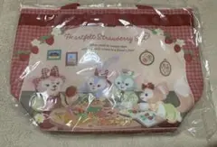 ダッフィー スーベニアランチケース ハートフェルトストロベリーギフト