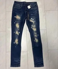 usdripデニム　ダメージデニム