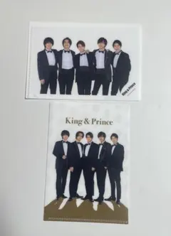 King & Prince キンプリ ミニクリアファイル ポートレート 2021
