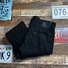 あ*や様 Levi’s 511 ブラックデニム W34 メキシコ製 リーバイス