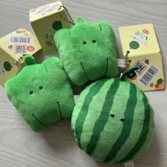 つぶらな瞳 八百屋 ピーマン すいか