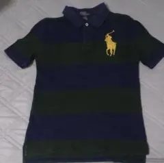 【Polo Ralph Lauren】ビッグポニー　ネイビー　ポロシャツ　L