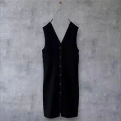 12/24迄発送★美品◆シップス◆ 〈手洗い可能〉2WAYジレジャンパースカート