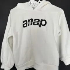 anap フーディー ホワイト 130cmのサムネイル