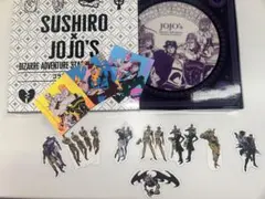 ジョジョの奇妙な冒険　スシロー　コラボプレート&ステッカー&ピック
