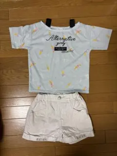 アルジー　夏服　キッズ　Tシャツ　上下　半袖　短パン　130㎝