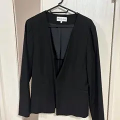 み*ん様 GLOBAL WORK ノーカラージャケット L ブラック