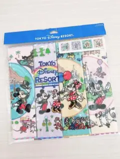ディズニーランド　グッズ　お土産　アトラクション　ハンカチ　ミニタオル