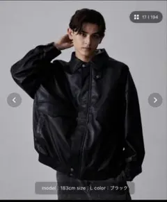 clel レザージャケット