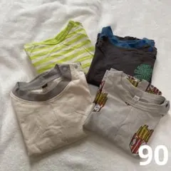 MARKEY'S HOGAN ポテト柄 長袖Tシャツ 90cm まとめ