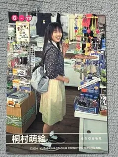 桐村萌絵　Girl! 雑誌特典