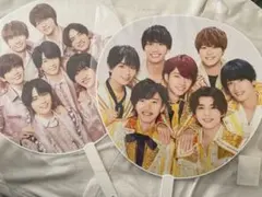 なにわ男子 カウコン 集合 関ジュ あけおめ  うちわ