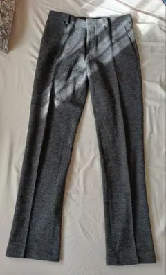 カルバンクライン　グレー　ウール混　パンツ　サイズM