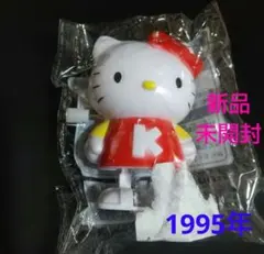 サンリオ☆ハローキティ☆ゼンマイ式おもちゃ☆2001年製☆お散歩☆平成