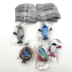 パペットスンスン めじるしアクセサリー 全5種 コンプリートセット ④