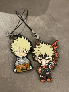 僕のヒーローアカデミア 爆豪勝己 ラバーストラップ ラバスト きゅんキャラ