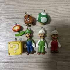 スーパーマリオ ミニチュア キーホルダー 10点セット
