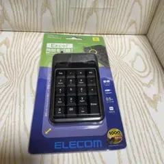 ELECOM コンパクトUSBテンキーパッド TK-TCM013BK ブラック