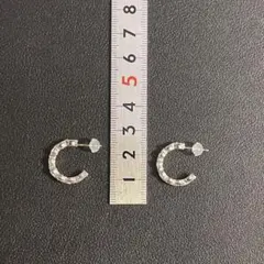 y*d様 大幅値下げ中‼️シルバーフープピアス 約5cm