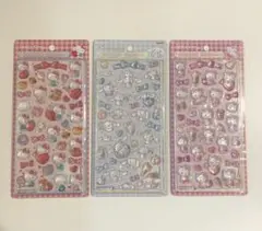 【正規品】ボンボンドロップシール　サンリオ　キティ　シナモロール　3種類