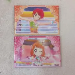 アイカツ 缶バッジ2個セット
