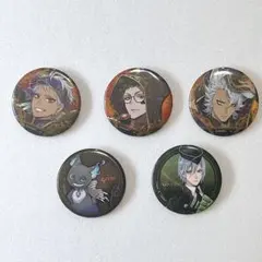 ディズニー ツイステッドワンダーランド トレーディング缶バッジ　5個セット