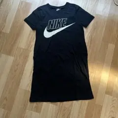 NIKE 半袖 Tシャツワンピース ブラック 150cm Lサイズのサムネイル