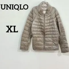 UNIQLO ユニクロ ウルトラライトダウン ジャケット XL ベージュ 軽量