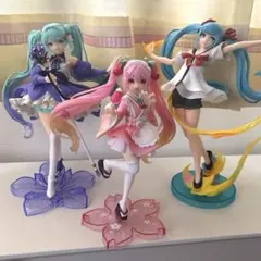 初音ミク　フィギュア　3体セット