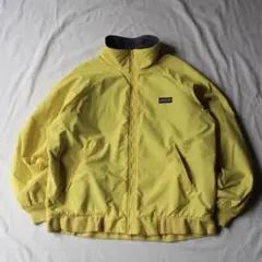 90s LANDS'END ウォームアップジャケット ナイロン フリース 短丈