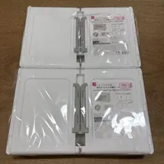 ダイソー ジョイントできる扉付折りたたみ収納ケース 小　2個セット