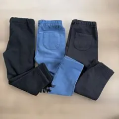 しまむら UNIQLO ユニクロ 子供 長ズボン レギンス 90