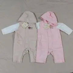 新品ショートオール+長袖Tシャツ 2セット サイズ70