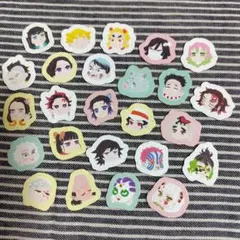 鬼滅の刃★ゆるフレークシール★黒死牟　鬼舞辻無惨　童磨　猗窩座　上弦の鬼　付録