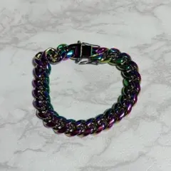 大人気✨チェーンブレスレット ステンレススチールブレスレット 男性用 メンズ